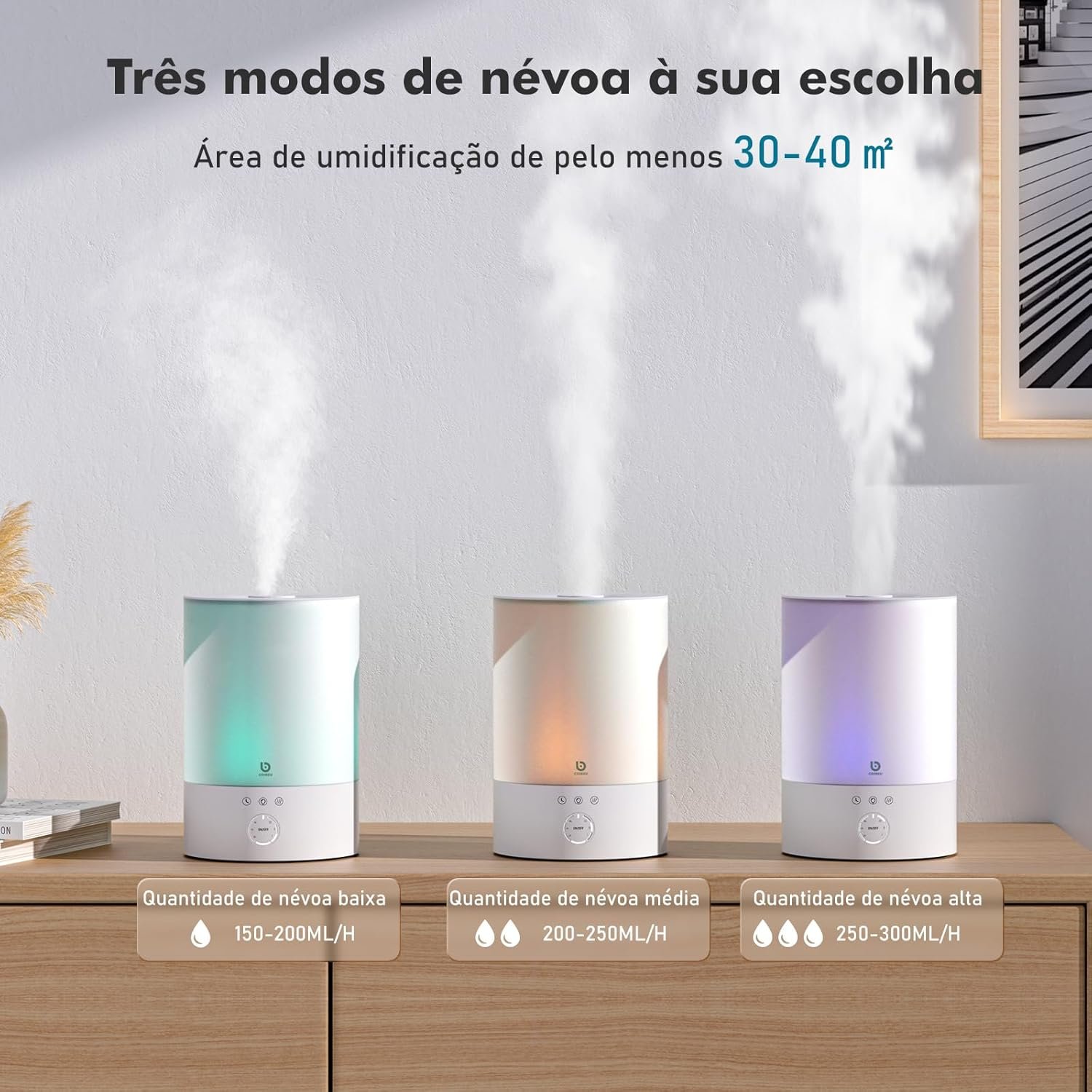 Umidificador de Ar Ultrassônico Inteligente Qual o Melhor Umidificador de Ar para Quarto Bebê
